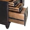 Hartford Hartford Credenza in Two Tone Distressed Black IMHF689 - alternate 5